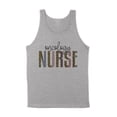thumbnail image 1 of Oncology Nurse Leopard Print Tank Top Unisex Small Grey, 1 of 5