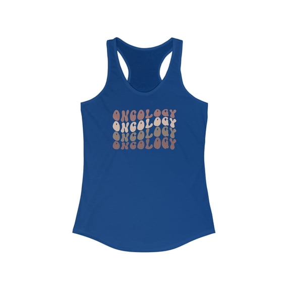 Oncology Oncologist Graduation Tank Top Gifts Shirt Womens Sleeveless