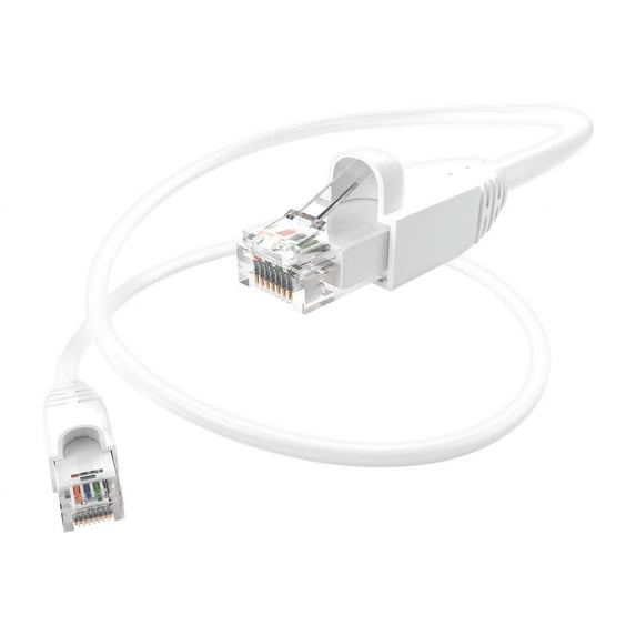 UNC Group - Patch cable - RJ-45 (M) to RJ-45 (M) - 91.4 cm - UTP - CAT 6a - white