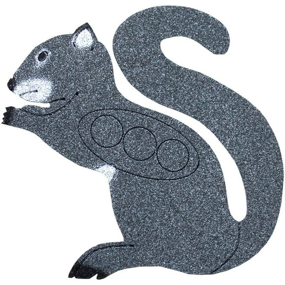 Oncore Targets Gray Squirrel Self-Healing Archery Target, Gray, Small