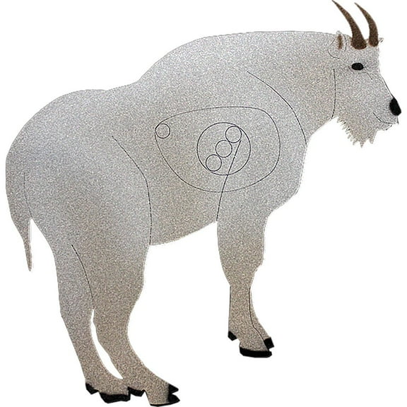 Oncore Targets Mountain Goat Self-Healing Archery Target, White/Brown, Medium