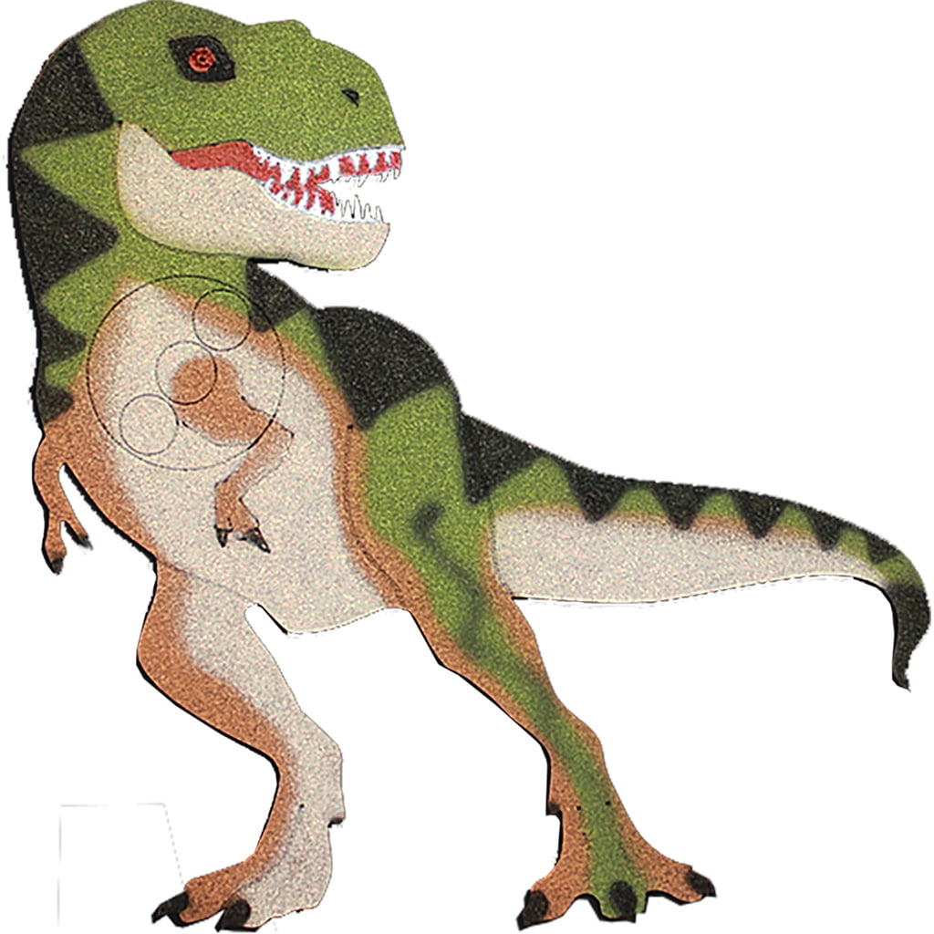 Oncore Targets T-Rex Self-Healing Archery Target, Small, Brown/Green/Black