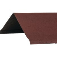 Onduline North America Ridge Cap Vent Roof Ridge Cap Ventilation - 1 Piece, 39.5 x 12.5 In, Red