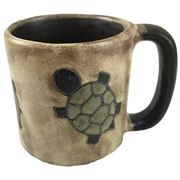 One (1) MARA STONEWARE COLLECTION - 16 Oz Coffee Cup Collectible Dinner Mug - Southwest Desert Turtle