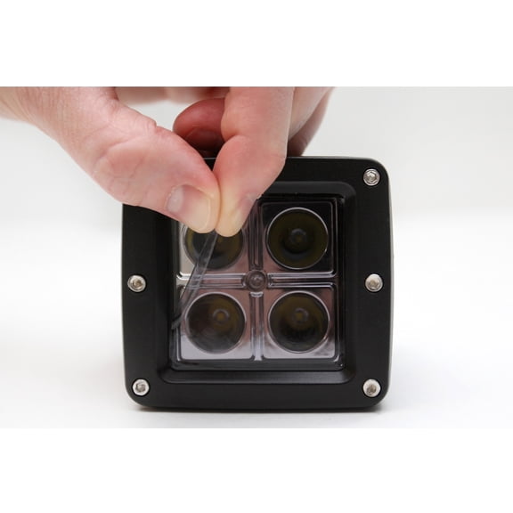One 2" x 2" Tint Universal LED Lamp Film Cover