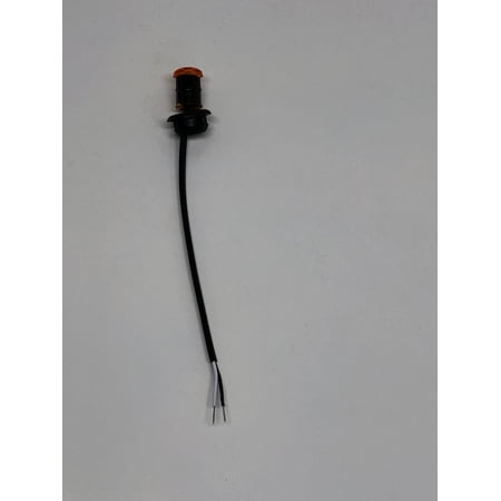 One 3/4" Amber LED Side Marker Clearance Lights Truck Trailer RV