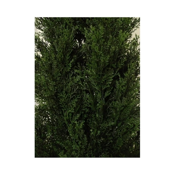 One 60 Inch Indoor Outdoor 5 Foot Artificial Cedar Pine Topiary Tree Uv
