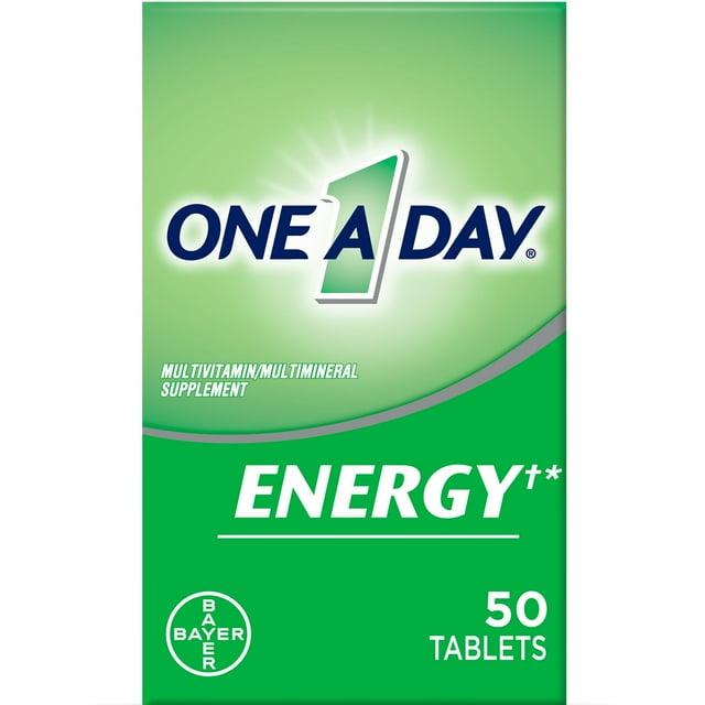 One A Day Energy Multivitamin Tablets, Multivitamins for Men & Women
