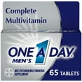 thumbnail image 1 of One A Day Men's 50+ Multivitamin Tablets, Multivitamins for Men, 65 Ct, 1 of 20