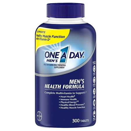 ONE A DAY Men's Health Formula Multivitamin, Tablet, (300 Count) iiiIII