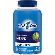 One A Day Mens Multivitamin Gummies, Multivitamins for Men, 230 Ct