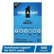 One A Day Mens Multivitamin Tablets, Multivitamins for Men, 100 Count