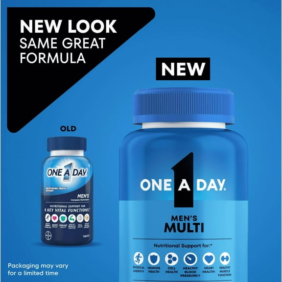 One A Day Men's Multivitamin Tablets, Multivitamins for Men, 300 Count
