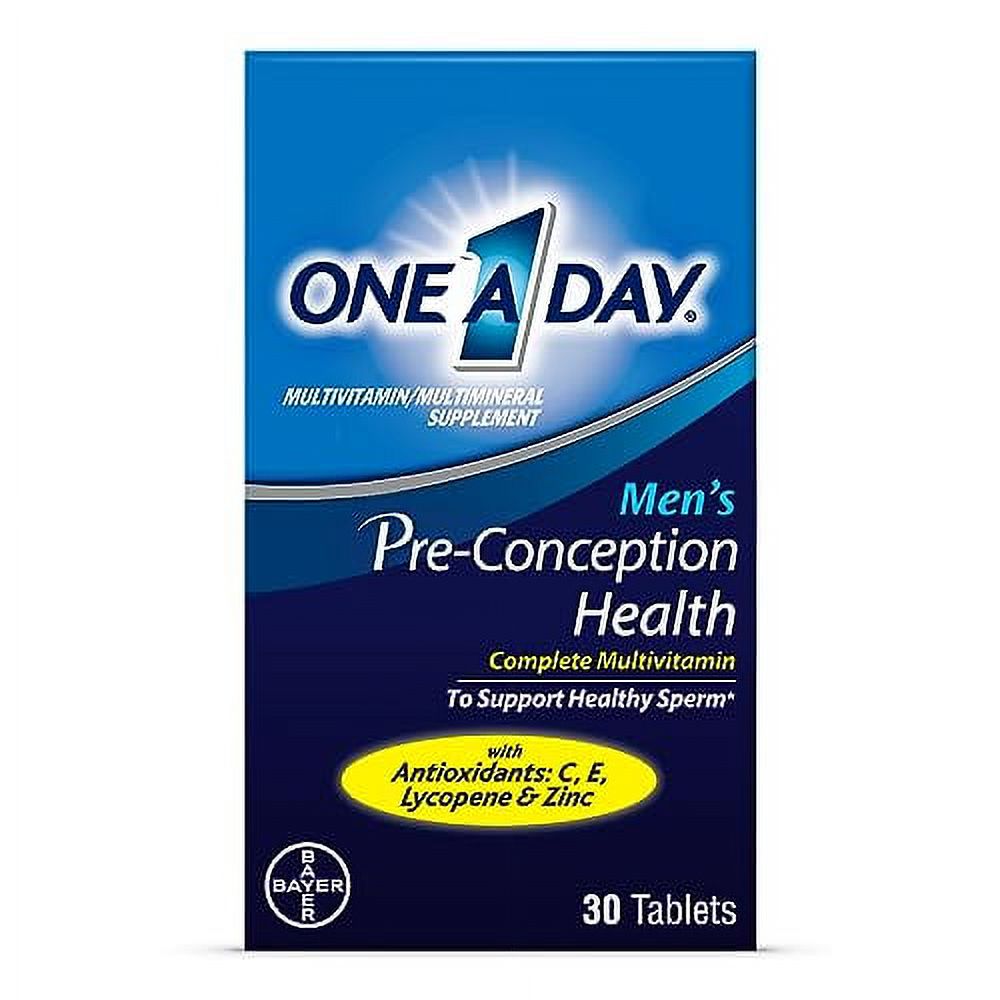 One A Day Men's PreConception Health Multivitamin to Support Healthy