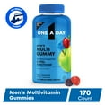 thumbnail interactive-video image 1 of One A Day Mens Multivitamins Gummies with B Vitamins, Physical Energy Support 170 Count, 1 of 14