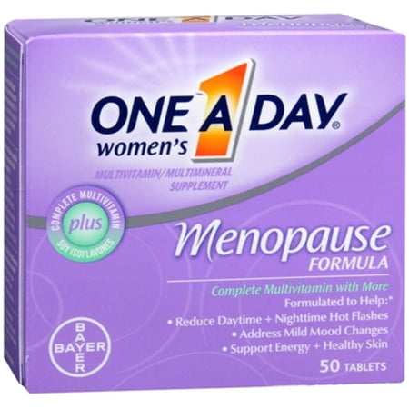 One-A-Day Menopause Formula Complete Women's Multivitamin 50 Tablets (Pack of 4)