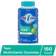 One A Day Teen For Him Multivitamin Gummies, 150 Count