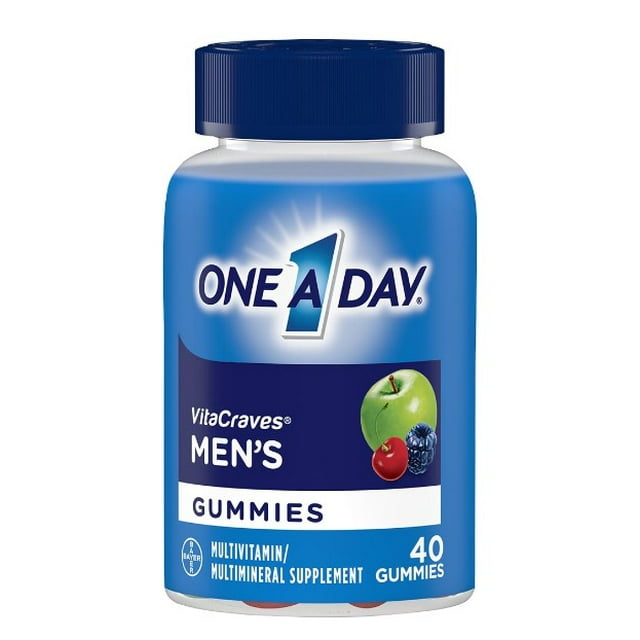 One A Day VitaCraves Men's 40 Gummies
