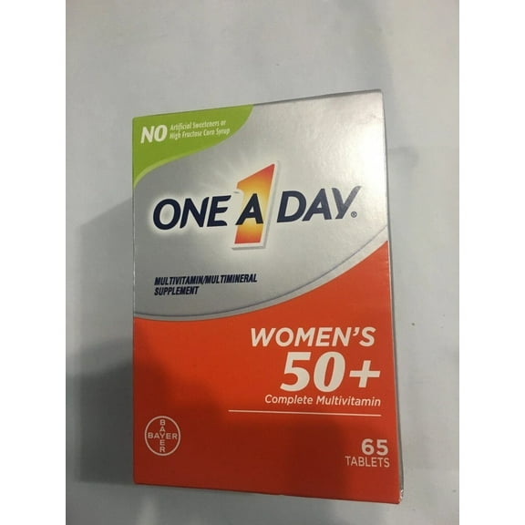 One-A-Day Women's 50+ Advantage Healthy Multivitamins Tablets 65 ea (Pack of 6)