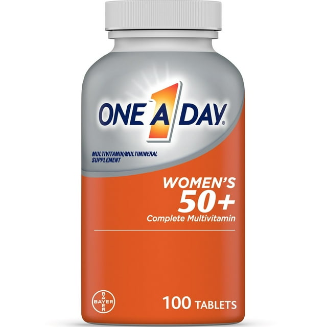 One A Day Women's 50+ Multivitamin Tablets, Multivitamins for Women ...
