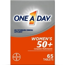 One A Day Women's 50+ Multivitamin Tablets, Multivitamins for Women, 65 Ct