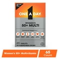thumbnail image 1 of One A Day Multivitamin for Women 50 and Over, Women’s Vitamins for Bone Health, 65 Count, 1 of 12