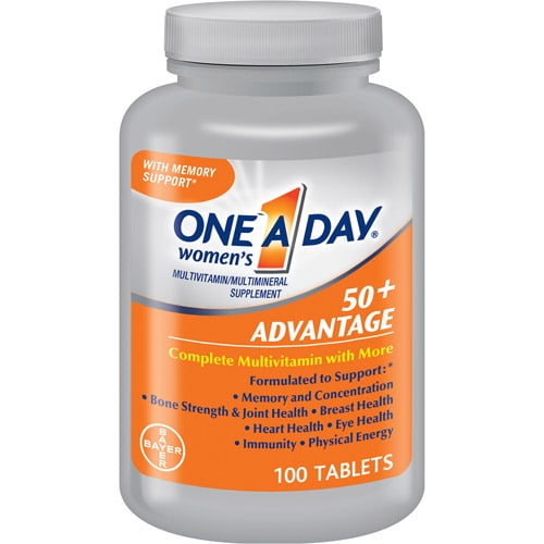 One A Day Women's Advantage (100 Count, Assorted Flavors) Multivitamin Tablets
