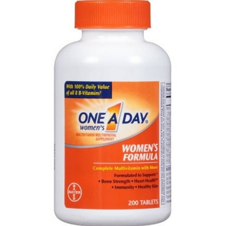 One-A-Day Women's Formula, 200 Tablets (Pack of 3)