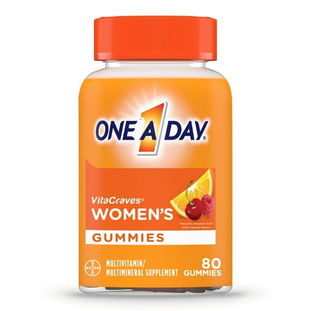 One A Day Women's Gummy Multivitamin, Multivitamins for Women, 80 Ct