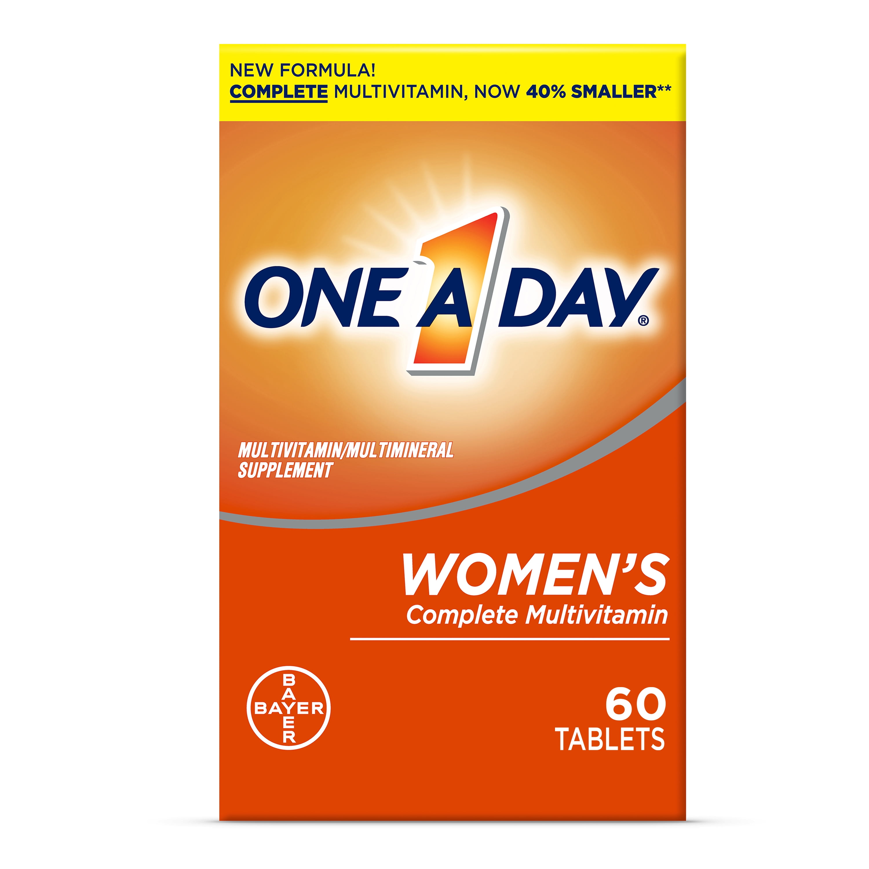 One A Day Women's Multivitamin Tablets, Multivitamins for Women, 60 Count