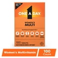 thumbnail image 1 of One A Day Multivitamin for Women with Biotin, & Skin Health Support, 100 Count, 1 of 11