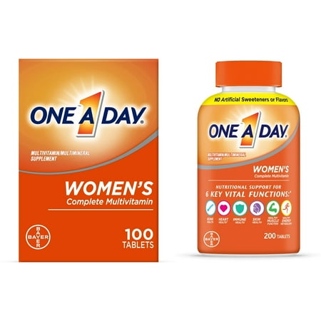 One A Day Women’s Multivitamin with Vitamin A, C, D and E, for Immune Health Support 300ct