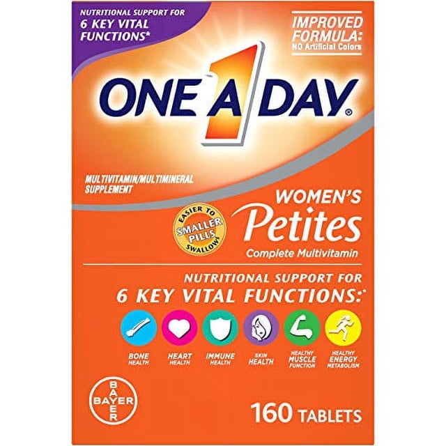 One A Day Womenâ€™s Petites Multivitamin,Supplement with Vitamin A