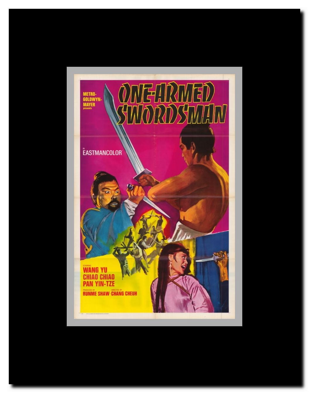 One Armed Swordsman Framed Movie Poster