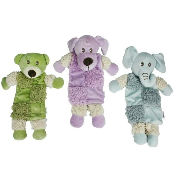 One Awesome Aroma Dog Toy Soothing Calming Separation Anxiety Lavender Pick Size (9.5 inch - Fleece Squeaker Mat)
