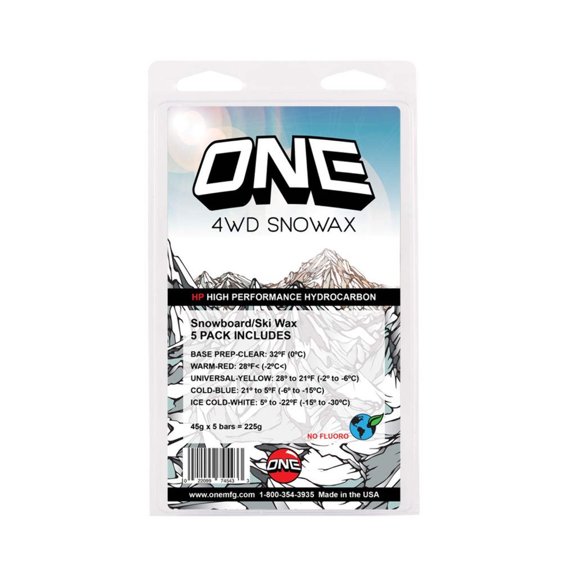 One MFG 225g 4WD Wax - 5 Pack
