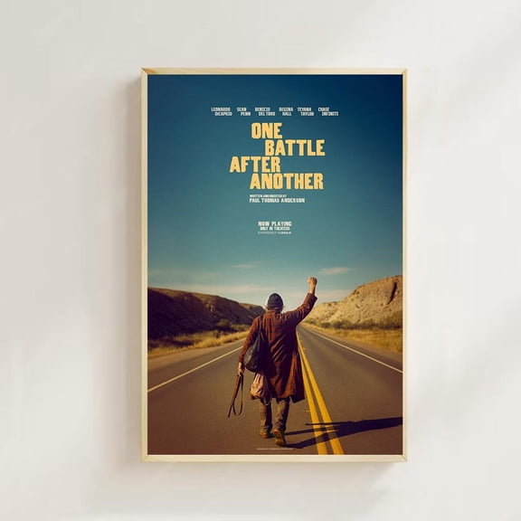 One Battle After Another Intense Historical Action Battlefield Trench Combat Wall Art, Unframed Poster