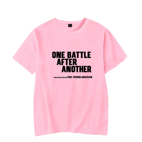 One Battle After Another Merch T-shirt Summer Unisex 2026 Short-sleeved Casual Design Tee