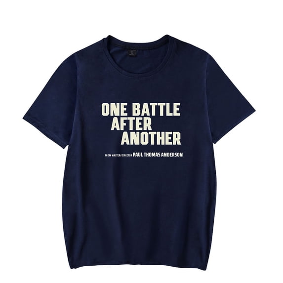 One Battle After Another Merch T-shirt Summer Unisex 2026 Short-sleeved Casual Design Tee