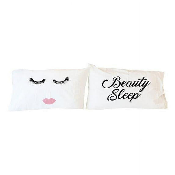 One Bella Casa 82085CSE Beauty Sleep Pillow Case - Set of 2