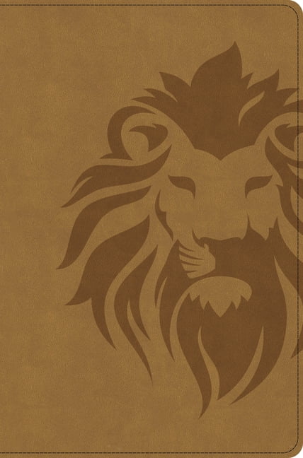 One Big Story CSB One Big Story Bible, Revised & Updated, Easy-To-Read Optimal Type, Brown Lion Leathertouch, (Hardcover)