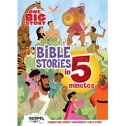 One Big Story One Big Story Bible Stories in 5 Minutes, Padded Hardcover Connecting Christ Throughout Gods Story, Hardcover