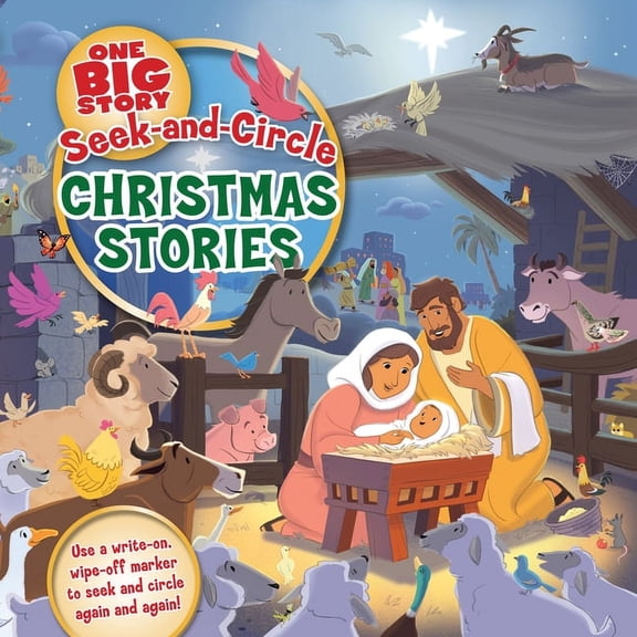 Pre-Owned One Big Story: Seek-and-Circle Christmas Stories (Board book)