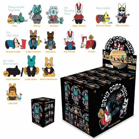 Labbit Band Camp 3000 BLIND BOX 2.5" Mini Series Case of 24 By Kidrobot