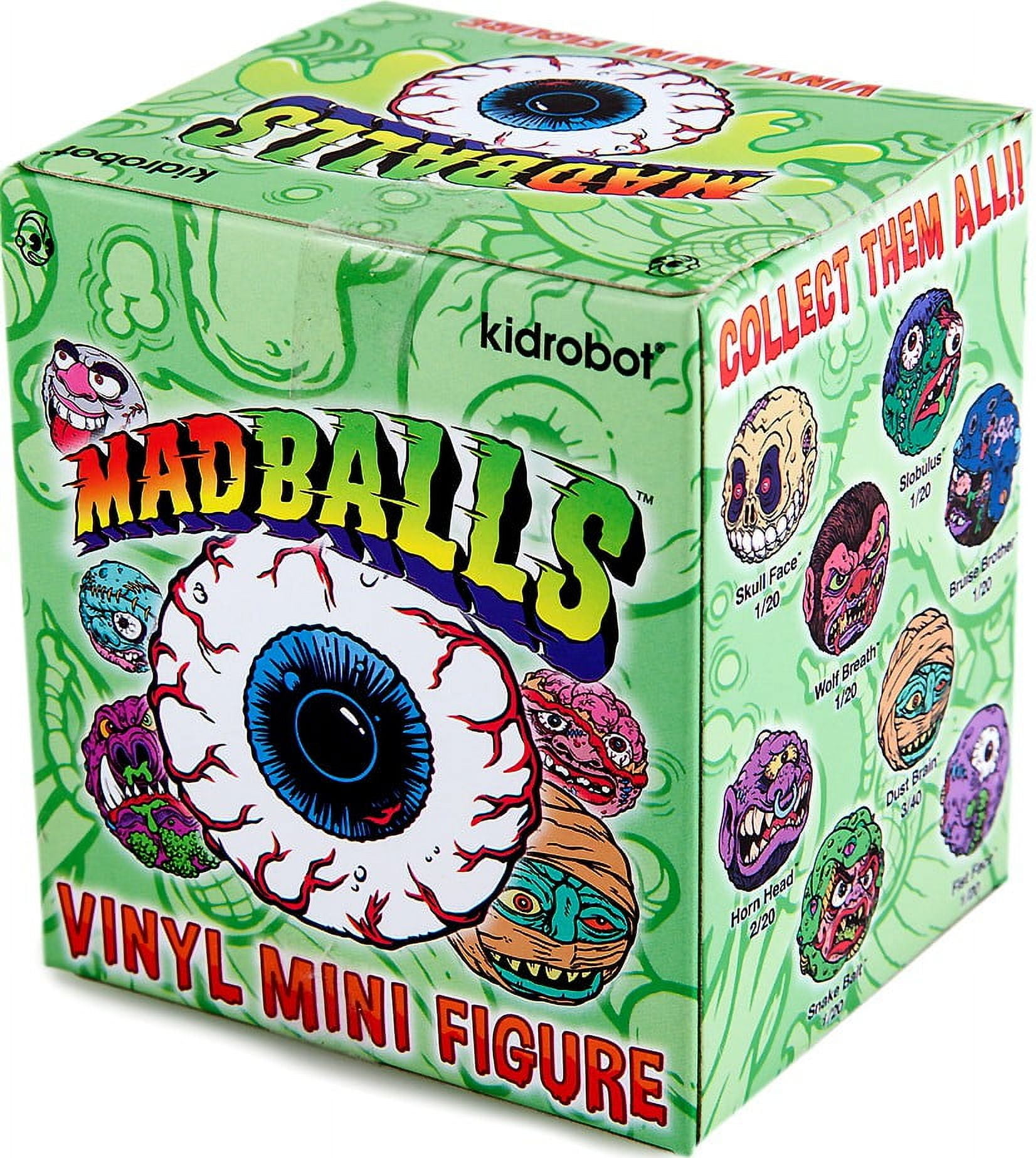 Kidrobot's Mad Balls Vinyl Mini Collectible Figure Series in Blind