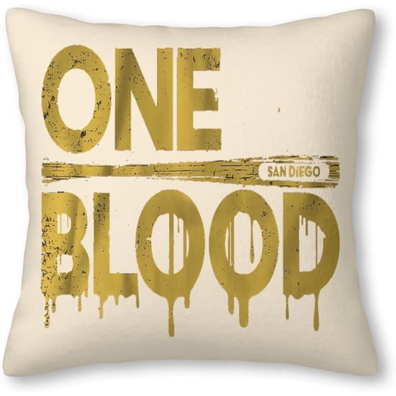 One Blood Velvet Throw Pillow Covers Sofa Pillowcase Car Square Throw Pillowcases Home Decoration 18x18Inch