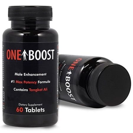 One Boost Testosterone Booster, Tongkat Ali - Naturally Support Low T Quickly, Increase Energy & Stamina - Potent Rescue (2 Bottles)