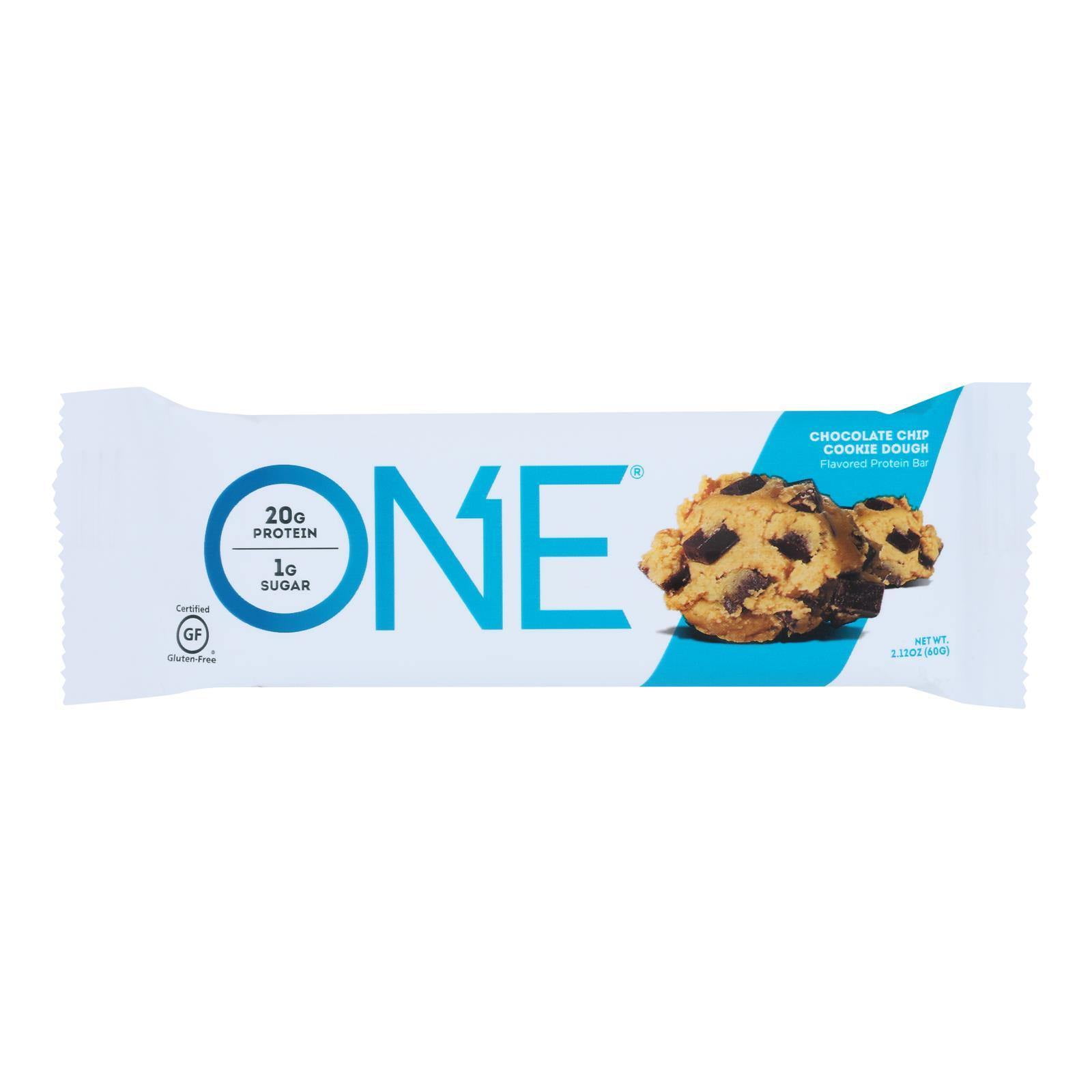 One Brand, Chocolate Chip Cookie Dough Flavored Protein Bar, 2.12 oz