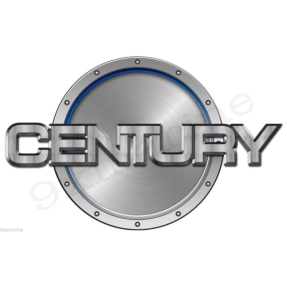 One Century Techno Sticker in vinyl