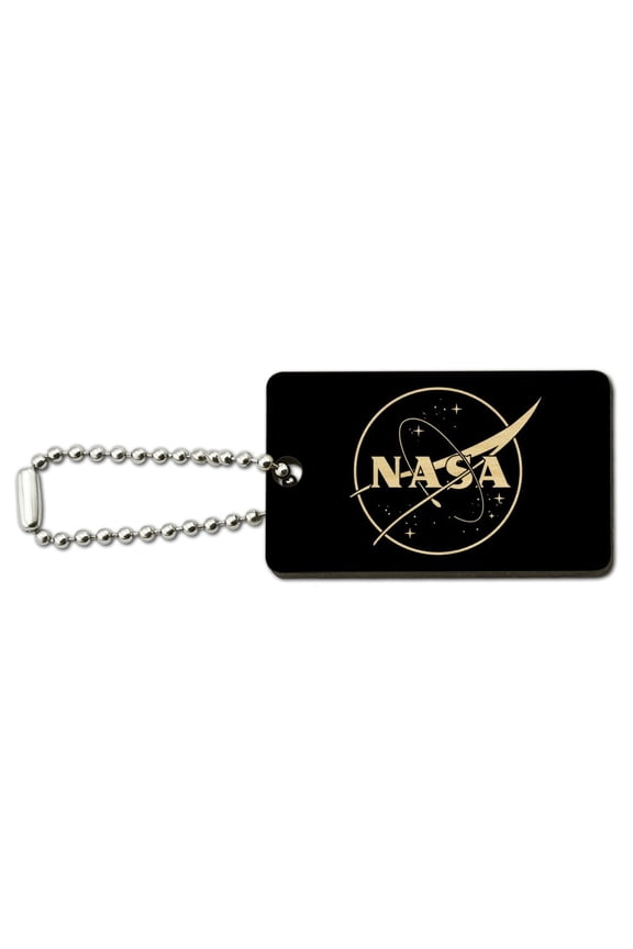 One Color Meatball Logo Wood Wooden Rectangle Keychain Key Ring